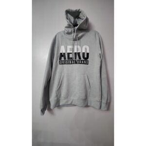 Aéropostale Hoodie Aero Original Brand Style #AF03451BLX LIGHT GRAY SIZE 2XL